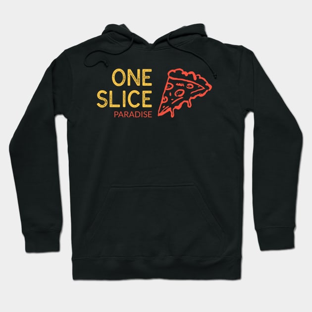 One Slice Paradise Hoodie by Funky Chicken Apparel